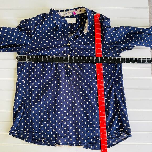 Trovata Birds of Paradis Jacquelin in Navy Polka Dot size S - Picture 10 of 11
